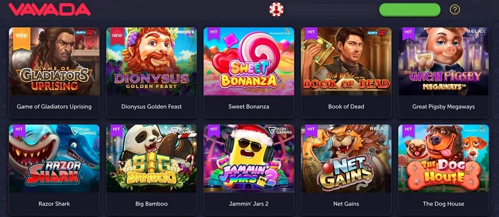 Bonus powitalny Vavada casino