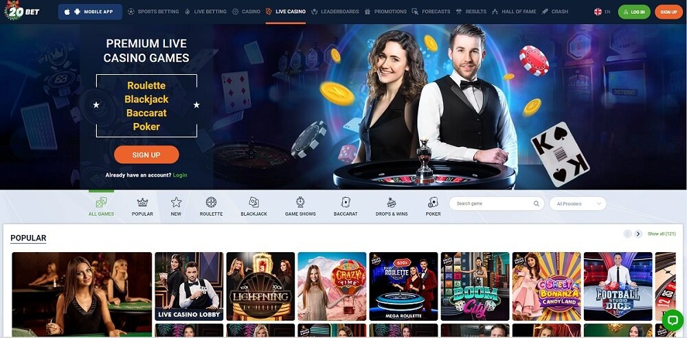 20Bet kasyno recenzja 2025 pic2
