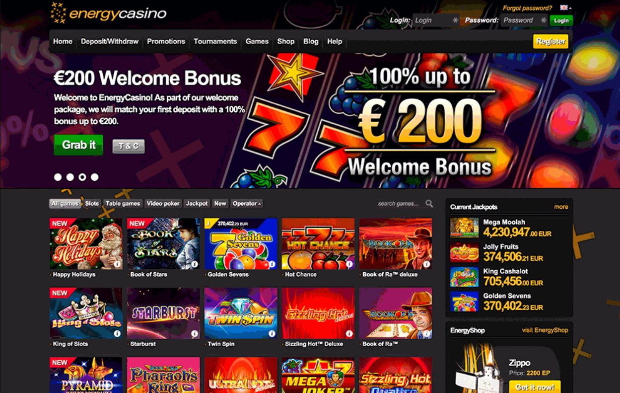 Energy casino 2