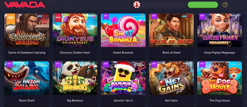 Bonus powitalny Vavada casino