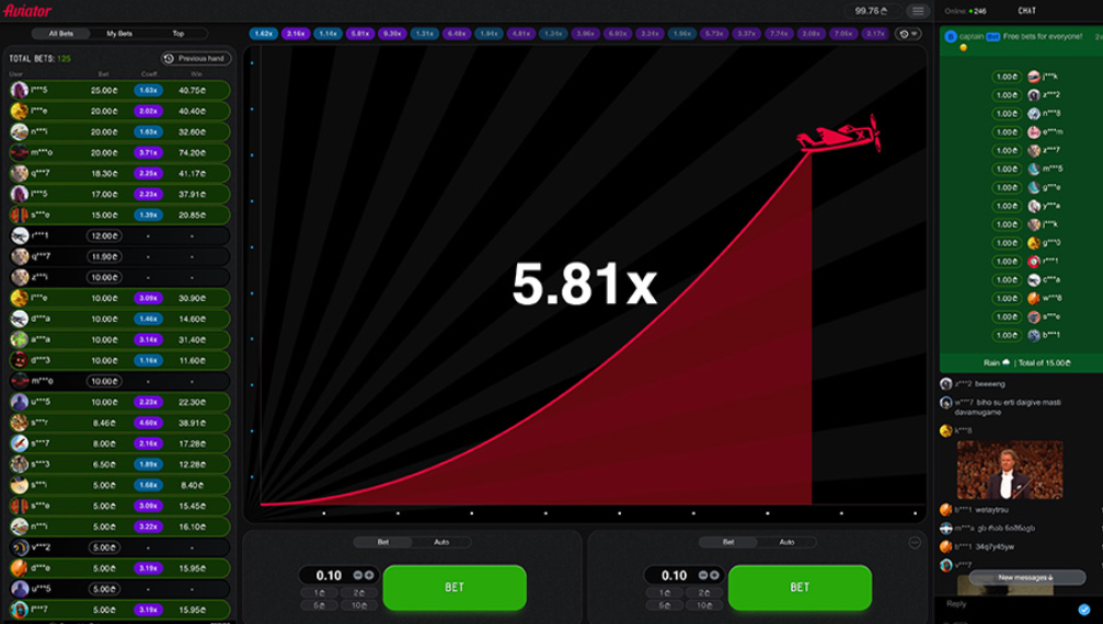 Aviator - przełomowy crash game Spribe